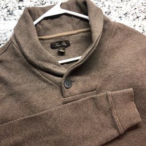 Men’s Cotton Tasso Elba Sweater - Like new!